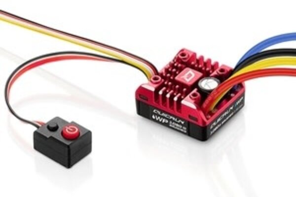 Hobbywing HWI30120202   Quicrun WP 1080 G2 Brushed ESC, 2-3S