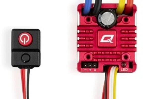 Hobbywing HWI30120202   Quicrun WP 1080 G2 Brushed ESC, 2-3S