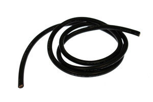 Racers Edge RCE1210  8 Gauge Silicone Wire, 3' Black