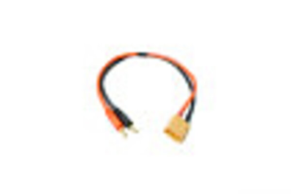 Racers Edge RCE1618 Charge Adapter: M XT90 to M 4mm Bullets-300mm Wire