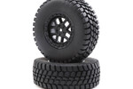 LOSI LOS43025  Alpine Wheel and Tire Mounted (2): BR