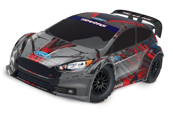 Traxxas 74054-4-R5 Ford® Fiesta® ST Rally:  1/10 Scale Electric Rally Racer with TQ™ 2.4GHz radio system