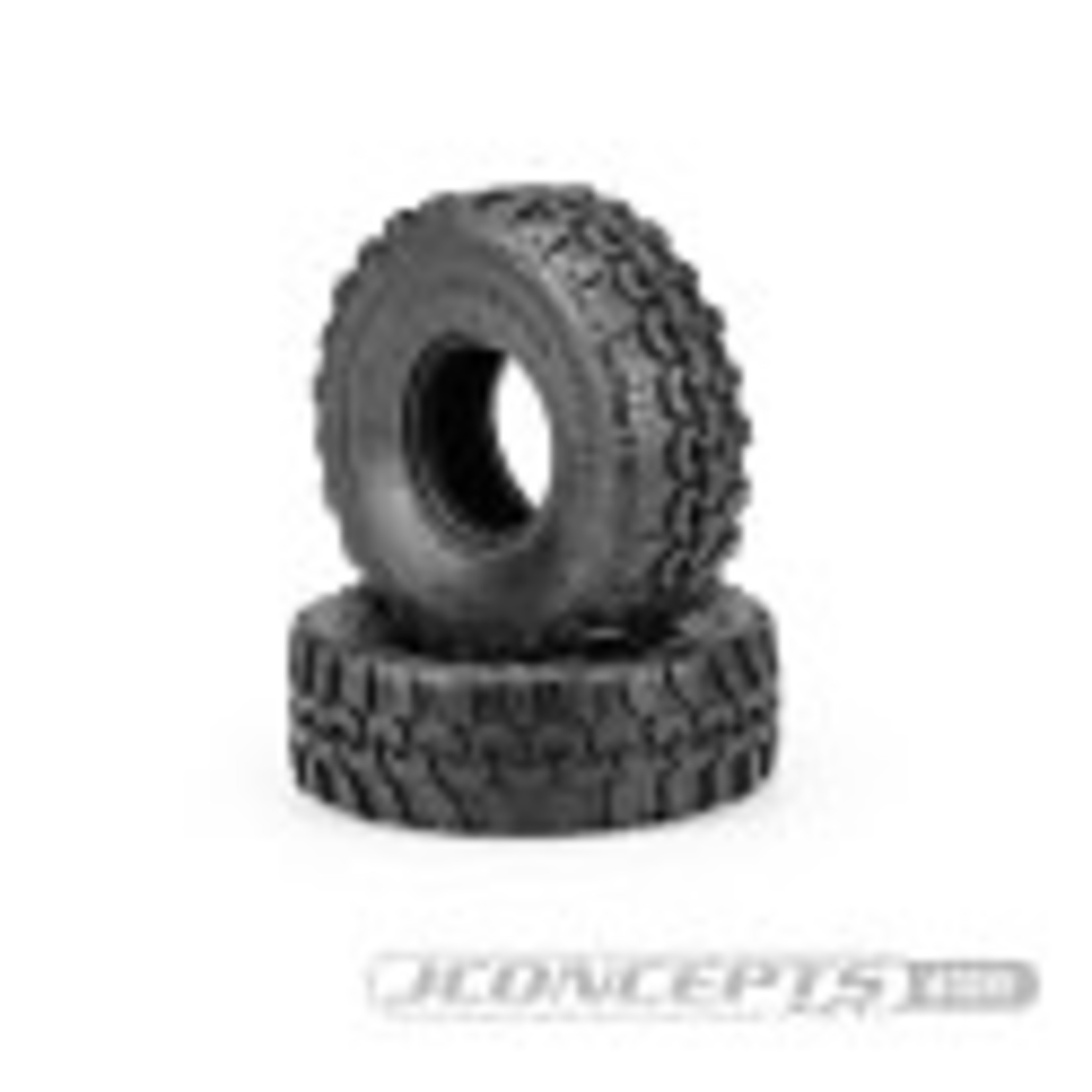 J Concepts JCO308902   Hunk, Performance 1.9" Scaler Tire, Green Compound