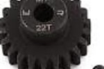 Yeah Racing YEA-MG-10012   Yeah Racing  22T Hardened Steel Mod 1 Pinion Gear (5mm Bore) (22T)