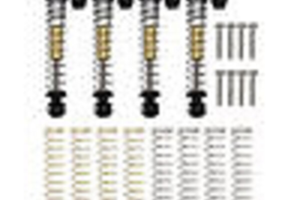 Hot Racing SXTF485TR04 Hot Racing Axial SCX24 Aluminum Threaded Telescopic Shock