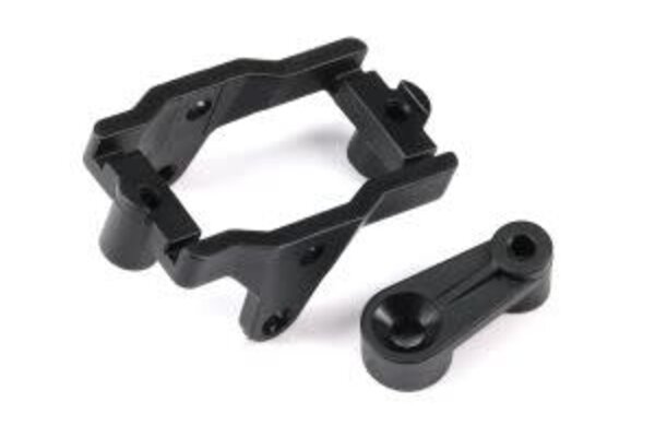 Traxxas 9739   SERVO MOUNT/SERVO HORN