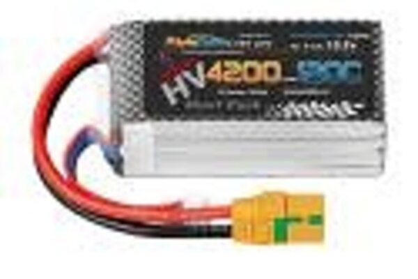 Powerhobby PHB4S4200120CXT90  4S 15.2V 4200mah 120C GRAPHENE + HV Lipo Battery w XT90 Plug