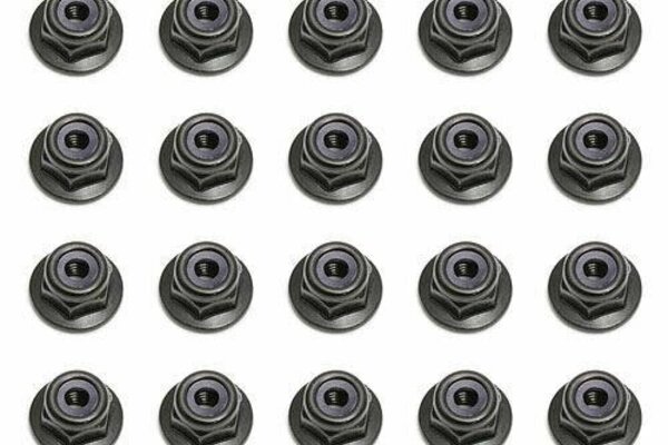 Team Associated ASC25612  M3 Locknut with Flange