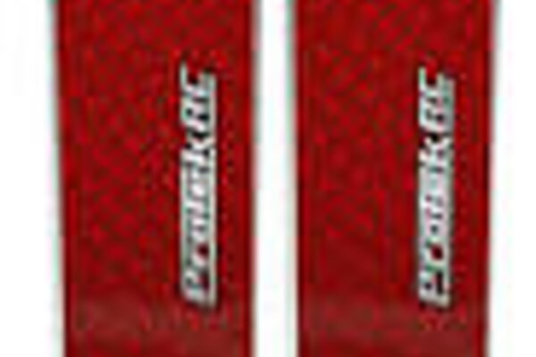 Protek RC PTK-1102-RED   ProTek RC Universal Chassis Protective Sheet (Red) (2)