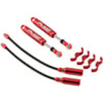 DESSERT LIZARD YEA-DDP-090RD   Yeah Racing Desert Lizard Piggyback Shocks w/Reservoir (Red) (2) (90mm)