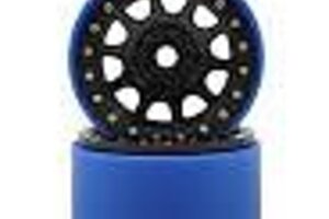 SSD RC SSD00152   SSD RC 2.2 D Hole PL Beadlock Wheels (Black) (2) (Pro-Line Tires)