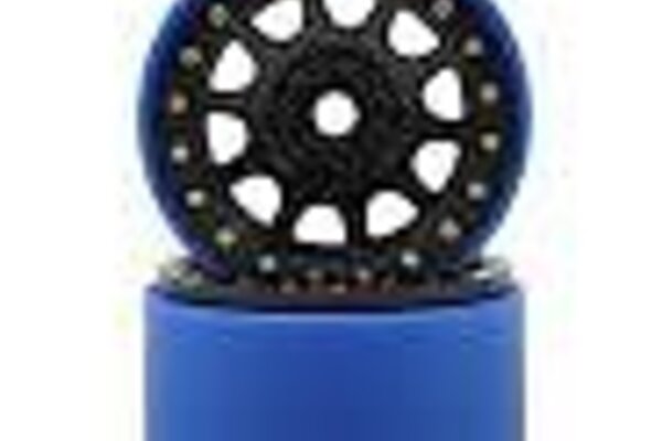 SSD RC SSD00152   SSD RC 2.2 D Hole PL Beadlock Wheels (Black) (2) (Pro-Line Tires)