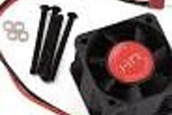 Hot Racing HRARAON404FP  Hot Racing Arrma 8S/6S BLX 40mm Twister Motor Cooling Fan w/Mini Deans Plug