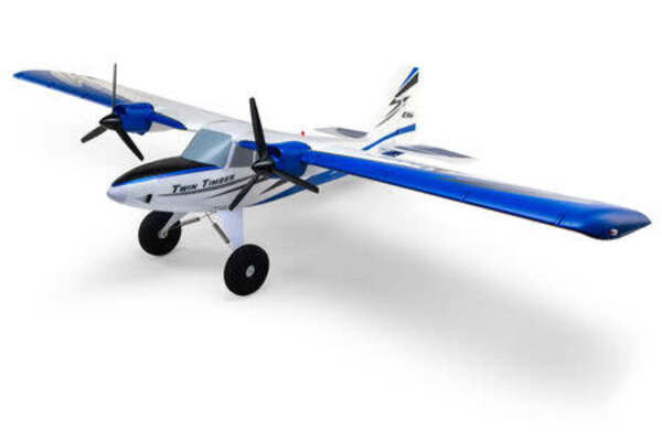 Eflite EFL23850  Twin Timber 1.6m BNF Basic with AS3X and SAFE Select