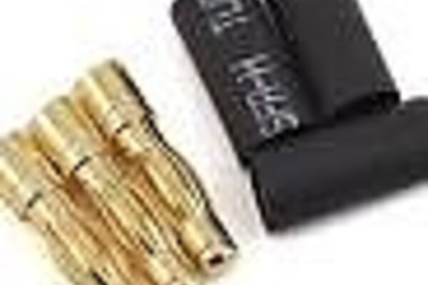 Protek RC PTK-5049   RC 4mm Serrated Male Bullet Connector (3 Male)
