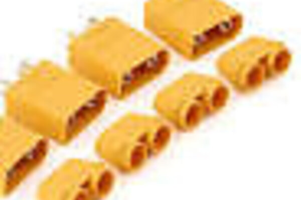 Maclan Racing MCL4113     HADMCL4113  XT90 Connectors (4 Male)