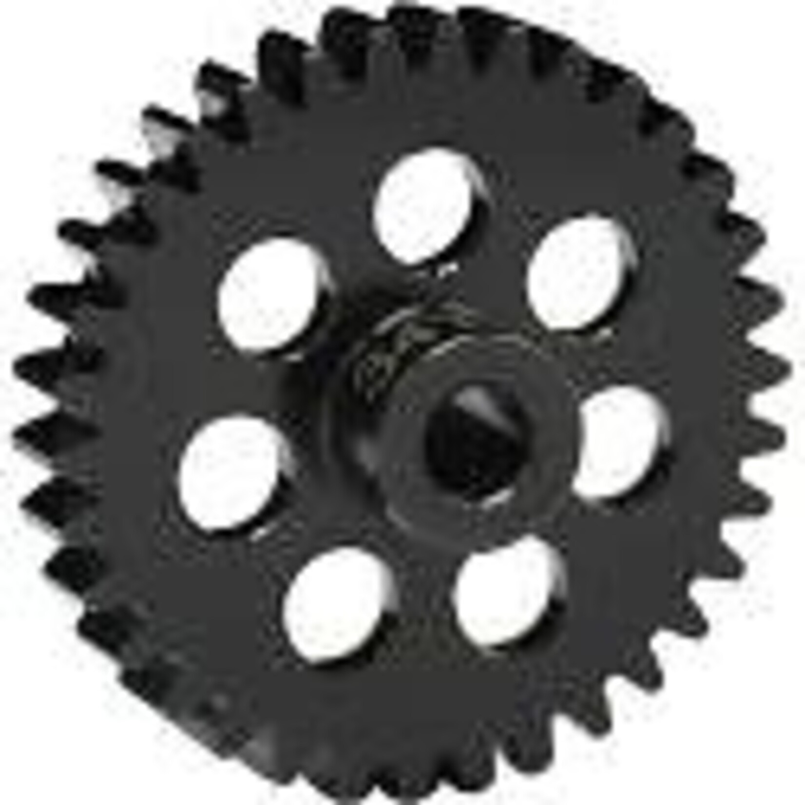 Hot Racing HRANSG34M1 34 Tooth Steel Mod 1 Pinion Gear, 5mm