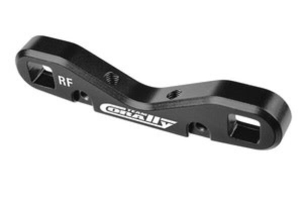 Corally (Team Corally) COR00180-871  Suspension Arm Mount HD, Rear-Front, 8mm, Aluminum, Black