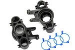 Traxxas 8635 Axle carriers, left & right (1 each) (use with 8x16mm & 17x26mm ball bearings)/ dust boot retainers (4) Traxxas 8635 Axle carriers, left & right (1 each) (use with 8x16mm & 17x26mm ball bearings)/ dust boot retainers (4)