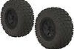 ARRMA AR550042 Fortress SC Tire Set Glued Black (2) ARRMA AR550042 Fortress SC Tire Set Glued Black (2)