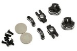Yeah Racing YEA-YA-0531BK  Yeah Racing Aluminum CNC Magnetic Invisible Body Mount (Black)