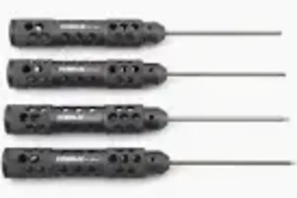Protek RC PTK-8416   ProTek RC "TruTorque SL" Metric Hex Driver Set (4) (1.5mm, 2.0mm, 2.5mm, 3.0mm)
