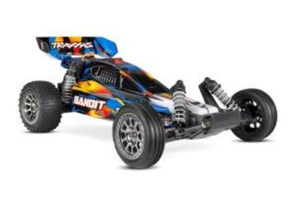 Traxxas 24076-74-BLU Bandit® VXL:  1/10 Scale Off-Road Buggy with TQi™ Traxxas Link™ Enabled 2.4GHz Radio System & Traxxas Stability Management (TSM)®