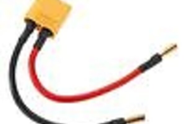 ARRMA AR390201 XT90-4mm Charging Lead Nero