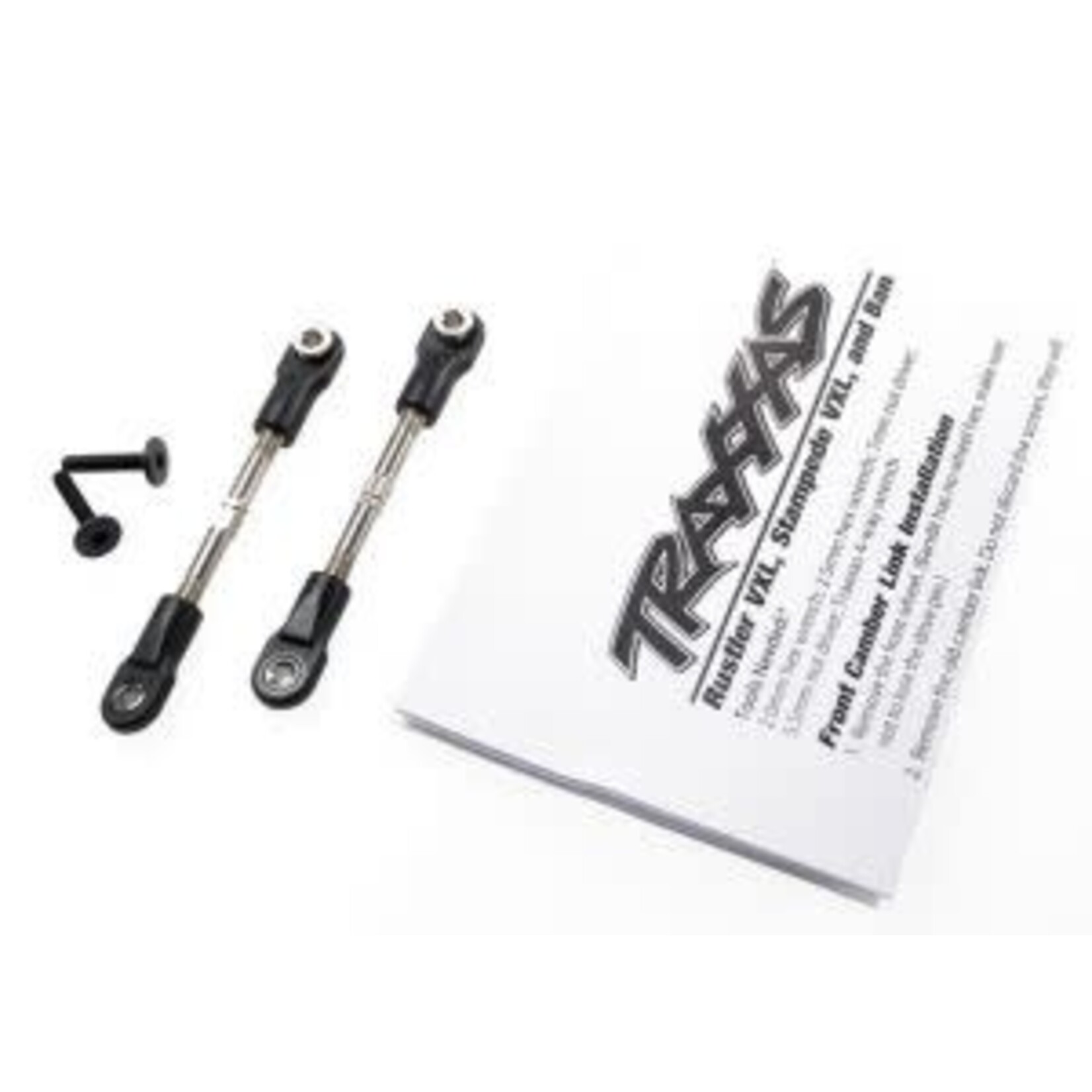 Traxxas 2444  Turnbuckles, camber link, 47mm (67mm center to center) (front) (assembled with rod ends and hollow balls) (1 left, 1 right)