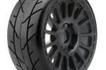 Powerhobby PHBPHT2405-M   PHT2405-M  Powerhobby 1/8 GT Diablo Belted Pre-Mounted Tires 17mm Medium Compound
