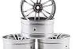 MST MXS-832063FS  MST TSP Wheel Set (Flat Silver) (4) (+5 Offset)