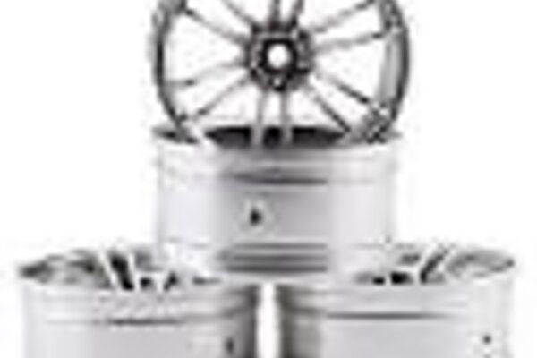 MST MXS-832063FS  MST TSP Wheel Set (Flat Silver) (4) (+5 Offset)