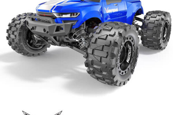 Redcat Racing RER13649  Redcat Volcano-16 1/16 Scale Brushed Monster Truck BLUE