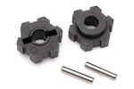 Traxxas 8956  Wheel hubs, hex (2)/ 2.5x14 pins (2)