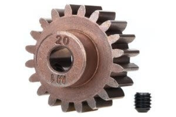 Traxxas 6494X Gear, 20-T pinion (1.0 metric pitch) (fits 5mm shaft)/ set screw