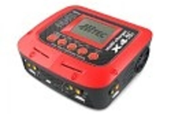 Hitec HRC44254   X4AC PRO 200 Watt 4 Port AC/DC Multi Charger