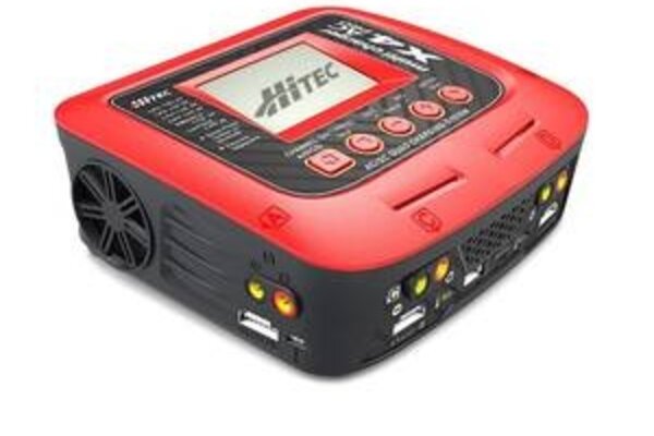 Hitec HRC44254   X4AC PRO 200 Watt 4 Port AC/DC Multi Charger