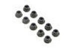 TLR (Team Losi Racing) TLR245017  M4 Flanged Lock Nuts (10)