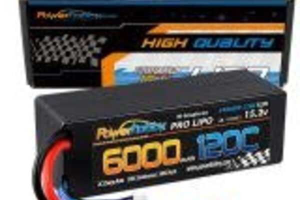 Powerhobby PHB4S6000120CXT90  Powerhobby 4s 6000MAH 120C-240C Graphene + High Voltage Lipo Battery w XT90 Plug Hard Case 120C Continous / 240C Brust