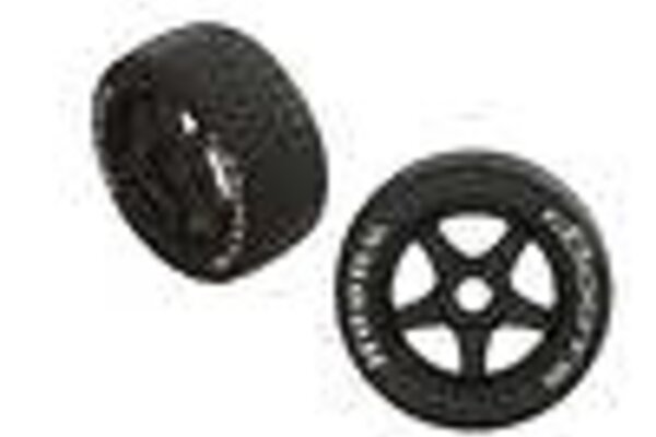 ARRMA ARA550062   dBoots Hoons 42/100 2.9 Pre-Mounted Belted Tires, White, 17mm Hex, 5-Spoke