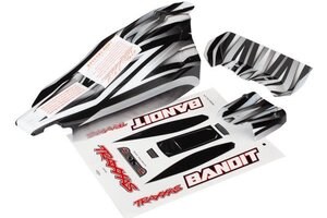 Traxxas 2420   Body, Bandit®, ProGraphix® (replacement for the painted body. Graphics are printed, requires paint & final color application)/ decal sheet