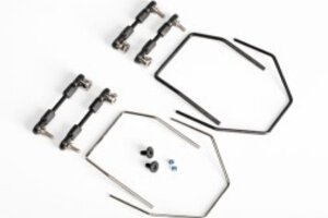 Traxxas 6498 Sway bar kit, XO-1® (front and rear) (includes front and rear sway bars and adjustable linkages)