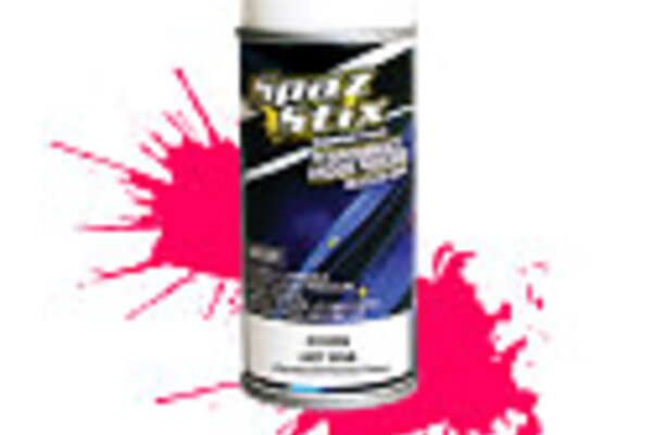 Spaz Stix SZX02009 Hot Pink Fluorescent Aerosol Paint, 3.5oz Can
