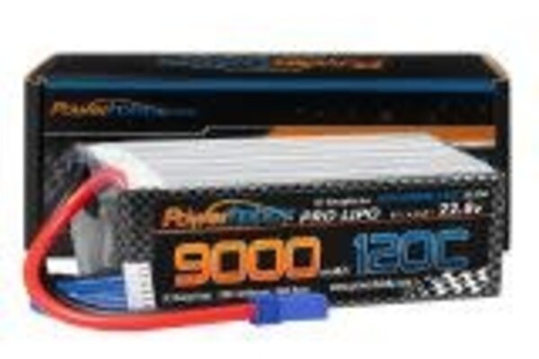 Powerhobby PHHV6S9000MAH120CEC5  Powerhobby 6S 22.8V 9000mah 120C GRAPHENE + HV Lipo Battery w EC5 Plug