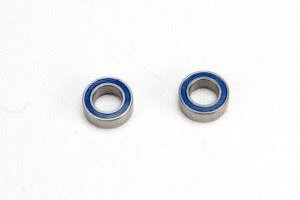 Traxxas 5124  Ball bearings, blue rubber sealed (4x7x2.5mm) (2)