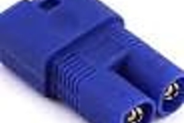 EcoPower ECP-1505 EcoPower One Piece Adapter Plug (EC3 Male to Tamiya Female)