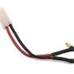 LRP LRP65838   LRP LIPO HARDCASE ADAPTER WIRE - 4MM MALE PLUG TO TAMIYA/JST PLUG 90 ANGLE