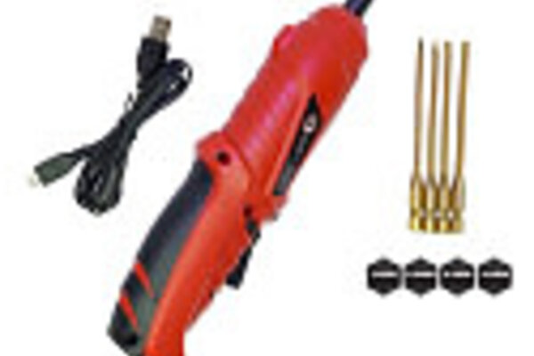 Racers Edge RCE7200 Electric Mini Screwdriver w/ Titanium Metric Bits (4pcs)