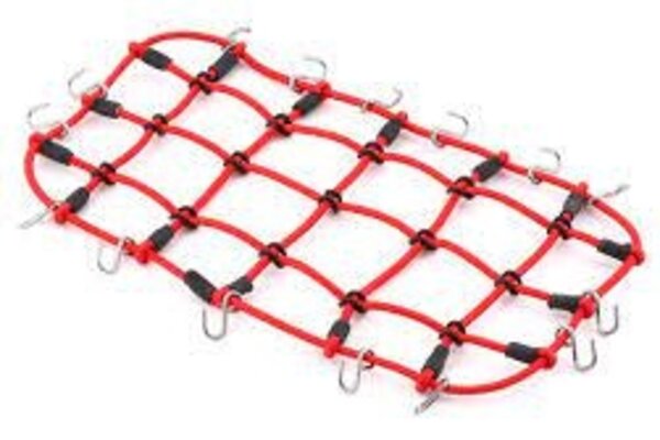 Yeah Racing YEA-YA-0560RD  Yeah Racing 1/10 Luggage Net (Red) (200x110mm)
