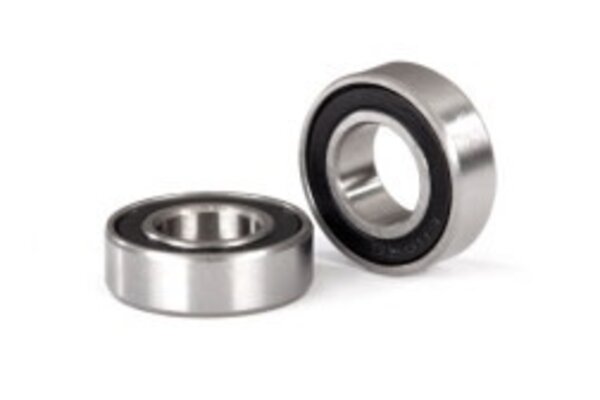 Traxxas 5118A Ball bearings, black rubber sealed (8x16x5mm) (2)